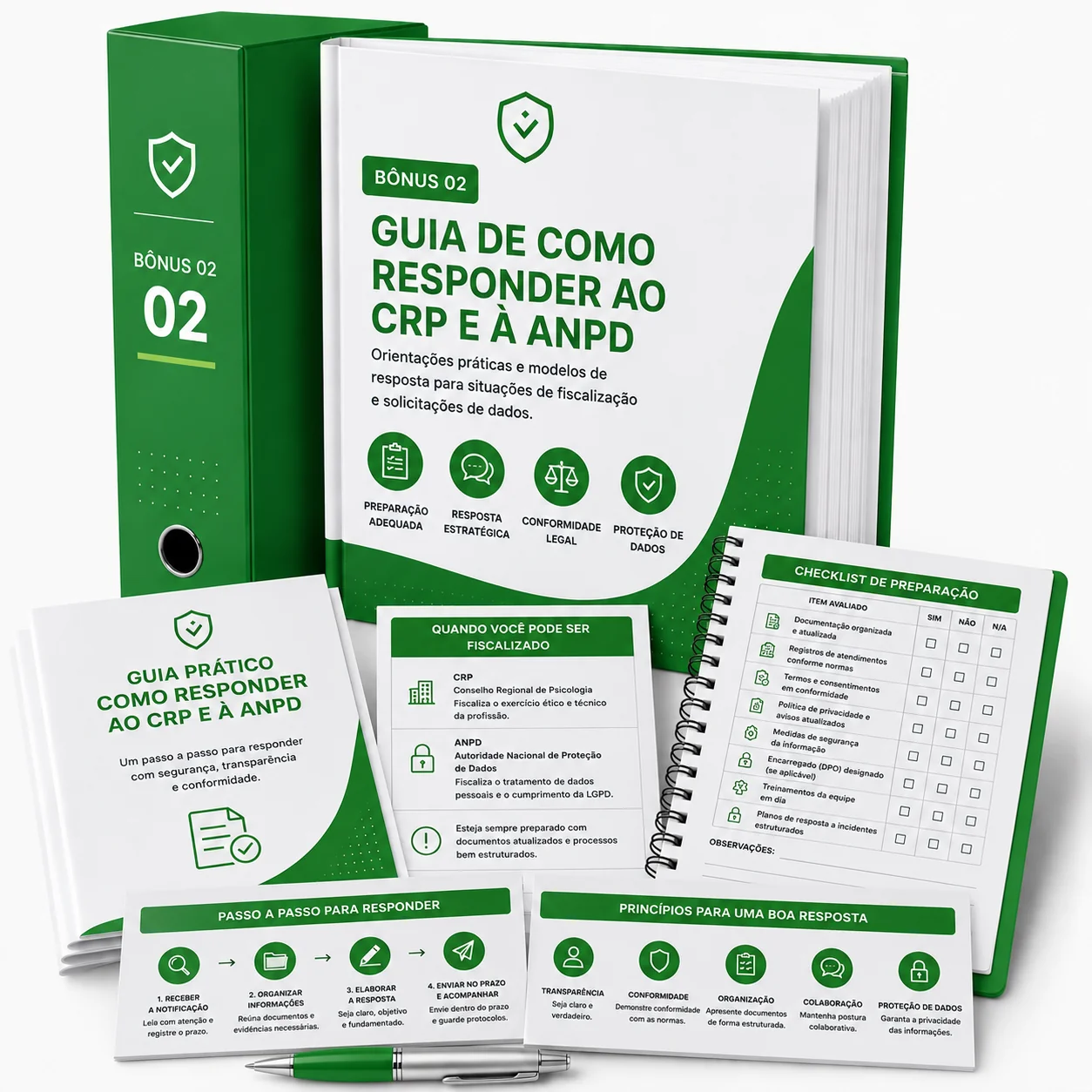 Guia de Como Responder ao CRP e à ANPD